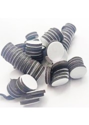 25/50/100pcs 12x2mm Round Flexible Magnet Discs Rubber Fridge Fridge Magnets Dots With Adhesive Backing DIY Crafts