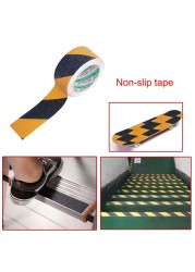 1pc 5m Non-slip Safety Tape Anti-slip Stickers Indoor/Outdoor Strong Grip Abrasive Tapes for Indoor Outdoor Stairs Boat Decks