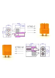 2/5/10 Pair XT60 XT90 EC2 EC3 EC5 EC8 t Plug Battery Connection Kit Male And Female Gold Plated Banana Plug For RC Parts
