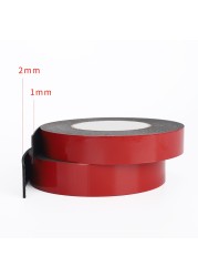 0.5mm-1mm-2mm Thickness Super Strong Adhesive Two Way Foam Tape For Sticky Pad Fixing Fitting