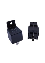 40A Auto Car Relay JD2912 With Mounting Hole 4 Pin 5 Pin DC 12V 24V 36V 48V 72V With Relay Socket Relay JD2912