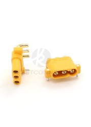 MR30PW Male-Female Connector, 90 Degree Right Angle, 10 Pairs