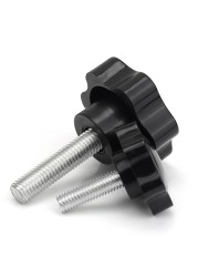 M4 m5 m6 m8 m10 m12 plastic handle screw plum hand tighten screw star shaped tighten nuts bakelite carbon steel handle