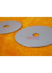 2pcs High Quality Metal Chrome Plating Part Iron Sheet Hole Disc 10mm Lighting DIY Lighting Accessories Decorative Sheet