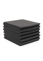 24pcs 300x300x25mm Studio Acoustic Soundproof Foam Acoustic Panel Sound Insulation Absorbing Insulation Wall Panels