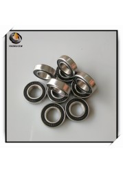 High quality ABEC-7 10pcs S6800 2RS (10*19*5mm) S6800 2RS 440C stainless steel S6800Z thin wall bearings