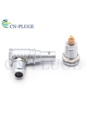 FHG ECG 0B Connectors M09 Series 4Pin Push Pull Self Locking Elbow Connector, widely used in industrial equipment power supply