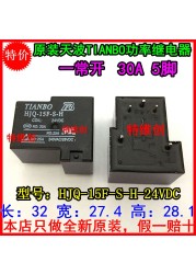 Free shipping 100% new original relay 10pcs/lot HJQ-15F-S-H-24VDC HJQ-15F-S-H 24vdc 20a 5pin