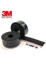 100% Original 3M Hook and Loop Acrylic Adhesive Fastener SJ3571 Loop and SJ3572 Hook, 1in*1M