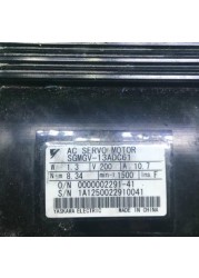 SGMGV-13ADC61 Servo motor, used in good condition. 80% New Look, Good Work, Free Shipping