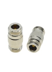 1pc N Type Female o N Female Jack Straight N Type Adapter RF Coaxial Connector Copper Nickel Plated Plug Jack