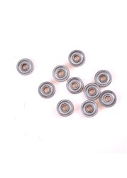 10pcs shafts machine 606ZZ metal shielded ball bearing balls deep groove shafts