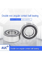 1pc Double row sealed ball for angular contact 4201-2rs ZZ 2Z RS inner diameter 12 outer diameter 32 thickness 14mm