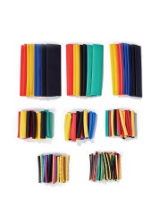 164pcs Flame Retardant Heat Shrink Polyvinyl Insulated Tube Sleeve