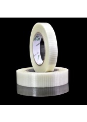 Tissue Tape Mesh Airplane Toy Model Super Strong Single-sided Mesh Tape Wear-resistant Fiberglass Strong Tape Reinforced