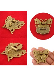 For bag retro wooden jewelry box hardware alloy catch latch