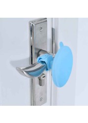 Bathroom Accessories Shower Head Holder Durable Silicone Adjustable Strap Non-slip Solid Wall Mounted Home Hotel Strong Suction