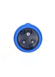 32A 3 Pin 220V-250V IP44 2P+E Electrical Waterproof Dustproof Male and Female Plug Industrial Power Supply Socket Connector