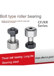 1pc Bolt Type Needle Roller Bearing KR/CF3 4 5 6 8 10 12 16 18 20 24 30