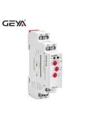 GEYA GRI8 Relay Current Monitoring Range Overcurrent Hidden Switch 0.05A-16A AC24-240V or DC24V