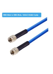 SS402 Cable SMA Male to SMA Male Plug High Quality High Frequency Low Loss SS-402 18GHZ Test Cable RF Coaxial Pigtail Jumper