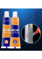 100/70/20g Industrial Repair Paste Glue Heat Resistance Cold Welding Repair Metal Paste A & B Adhesive Gel Casting Agent Tools