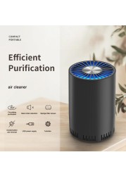 Smoke Formaldehyde Deodorizer Air Purifier Negative Ion Home Desktop Odor Eliminator Car Portable Air Purifier Home Appliance