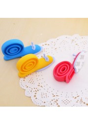 1pc Cute Snail Animal Shaped Silicone Door Stopper Wedge Holder For Children Kids Safety Guard Finger Protector