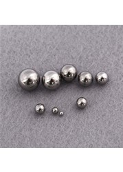 10pcs dia bearing balls hot selling stainless steel precision slingshot balls 2mm 3mm 4mm 5mm 6mm bicycle shaft bearings