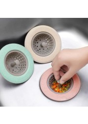 Kitchen Sink Drain Plugs Strainers Bath Drain Stopper Sink Floor Drain Plug Sewer Filter Mesh Hair Catcher Kitchen Accessories