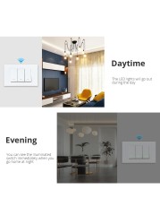 Yagusmart Tuya Zigbee Smart Switch Push Button Homekit Siri Alexa Google Home Voice Control Zemismart Zigbee Smart Switches