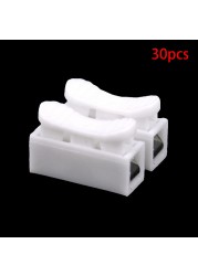 30pcs Lightweight Safe Easy Install Practical Quick Connection Steel Accessory Ceiling Light For Wire Spring Connectors Home