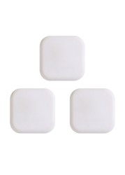 3pcs Bedroom Universal Mute Silicone Sticker Home Decor Protective Portable Anti Collision Door Stopper Punch Free Self-adhesive