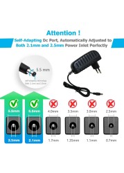 AC 110-240V DC 5V 6V 8V 9V 10V 12V 15V 0.5A 1A 2A 3A Universal Power Supply Charger Adapter EU US For LED Light Strips