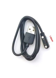 2PIN Magnetic Charge Charging Cable for Smart Watch with Magnetic Plug for 2 Pins Spacing 7.62mm Novel Power Charging Cables