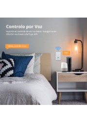 Zemismart Tuya ZigBee Brazil Socket Smart Light Switch Support Alexa Google Home Voice Control Brazilian Wall Button Switch