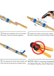 300W Electric Handheld Heat Gun Hot Air Gun with 50-300pcs Heat Shrink Terminals for DIY Craft Embossing Shrink Wrap PVC