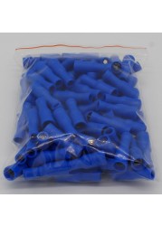 FRD2-156 FRD2.5-156 100pcs Bullet Shaped Female Insulating Joint Wire Connector Electrical Crimp Terminal AWG16-14 FRD