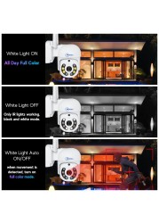 Movols H.265 3MP HD Wireless CCTV System Two Way Audio Waterproof PTZ WiFi IP Security Camera 8CH P2P NVR Video Surveillance Kit