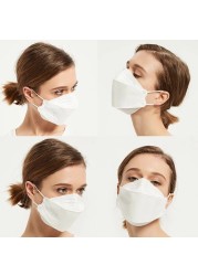 50-100pcs Disposable Face Mask Industrial 5ply Ear Loop Reusable Mouth Cover Fabric Masks Fashion Face Cover Mascarilla New