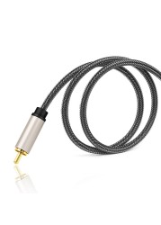 For HDTV Digital Audio HDTV Audio Cable Coaxial Audio Video Cable Nylon Braided