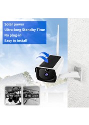 Tuya Solar Camera 4G Surveillance Cameras 3MP WiFi Security Outdoor Vidcon AI Human Detection Waterproof for Security Protection