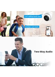 Wifi Camera HD 1080P IP Camera Wifi Indoor Video Surveillance Home Security Camera Wireless Wifi 2.8mm Dome Camera Camara CamHi