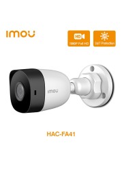 داهوا imou HAC-FA21 HAC-FA41 4MP 1080p HDCVI كاميرا مصغرة مقاوم للماء مراقبة مُسجِّل الفيديو للرؤية الليلية في الهواء الطلق كاميرا