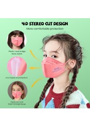 Children FPP2 Masks Mascarilla kn95 Kids Mask Reusable Disposable Mask Mascarillas kn95 Certification Cubrebocas kn95