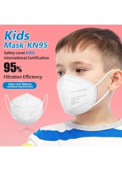 9-12 Years Baby Face Mask FFP2 Ninos Mascarillas FPP2 homology ada Mascarilla KN95 Masks ffp2mascherina FFPP2 Bambini