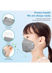 FFP2 Children KN95 Mascarillas Dust-proof Face Masks Girls Boys Mask Ninos Mascarillas FPP2 homology ada Kids Mask FP2