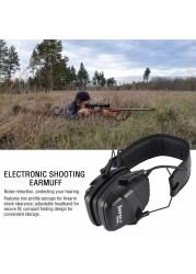 Outdoor Sports Anti-noise Headphones Sound Amplification Electronic Earphone Tactical Hunting Protective Headset