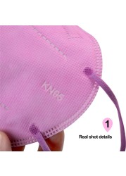 Ffp2 Mask KN95 Face N95 Mask Dust Filter Anti-Fog Respirator Face Masks 5-Layer Protection Mascarillas Reusable