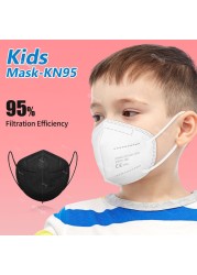 Kids Mask 6-12 Years FFP2 CE Mascarillas FPP2 Niños Kids Fish Masks FP2 Certified KN95 Kids Face Mask ffp2maske 4 Ply